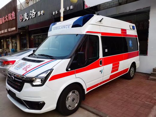 河南郑州高新区租赁正规救护车到河南省中国一五三中心医院 出租一趟救护车多少钱