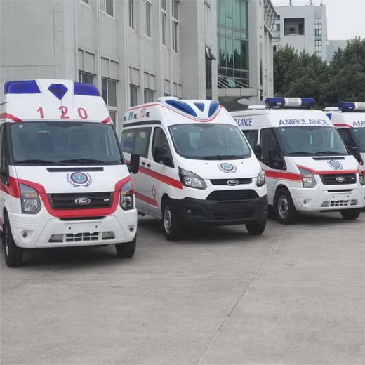 河南二七区跨省救护车护送到郑州市新郑市正规救护车出租