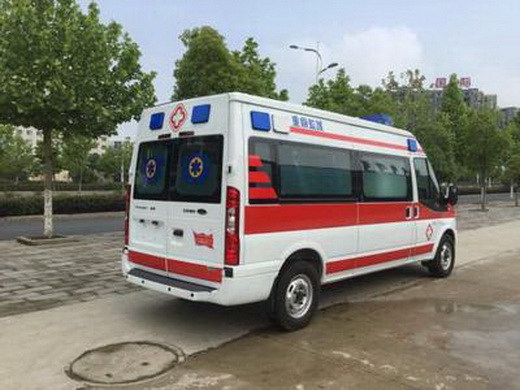 河南郑州惠济区救护车出租服务护送到郑州市二七区医院救护车出租