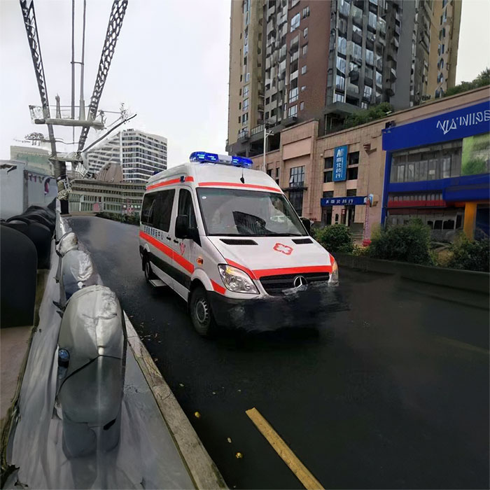 河南省郑州市经开区救护车出租到开封市尉氏县医院救护车出租