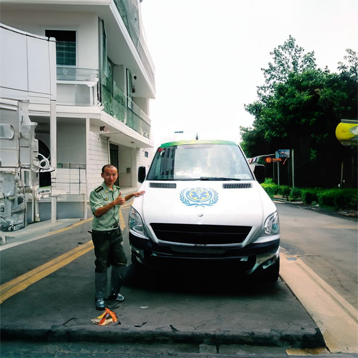 河南郑州市中牟县租私人救护车转院到河南省武警河南省总队医院 救护车出租中心电话是多少