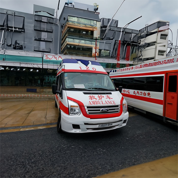河南航空港长途救护车出租出租到鹤壁市淇县哪里有救护车租赁