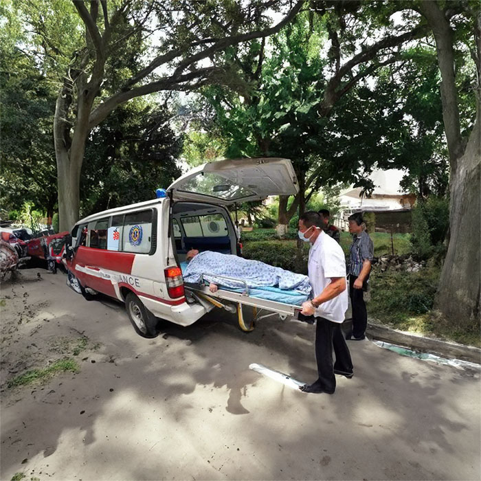 河南省郑州金水区租赁救护车转运到安阳市长途救护车