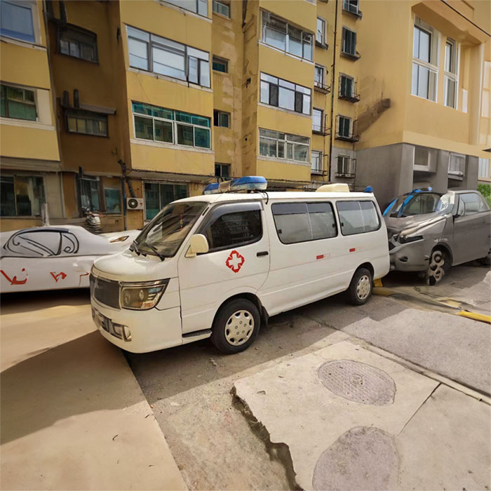 河南郑州二七区租用私人救护车护送到新乡医学院附属医院 那里有救护车出租 多少钱