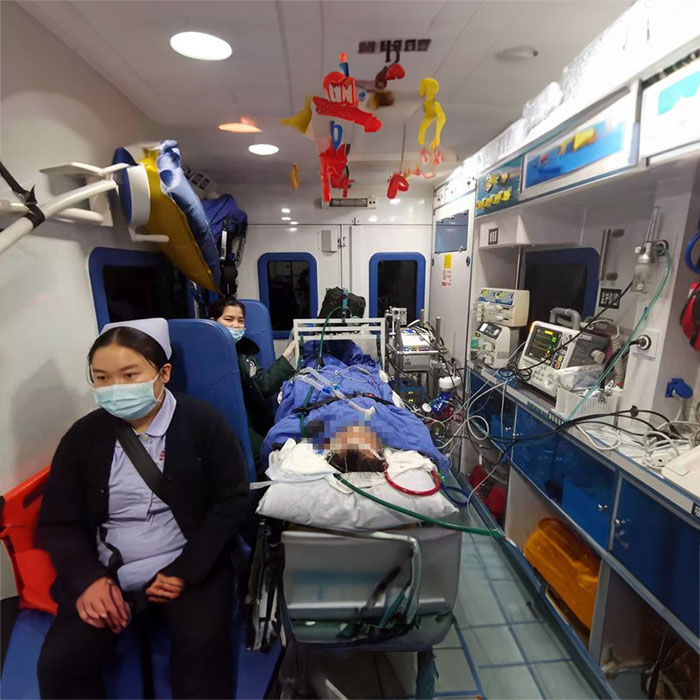 河南郑州急救车出租到周口市商水县跨省救护车出租