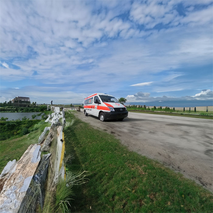 河南省中原租用私人救护车到河南南阳市中心医院 长途救护车出租哪个好