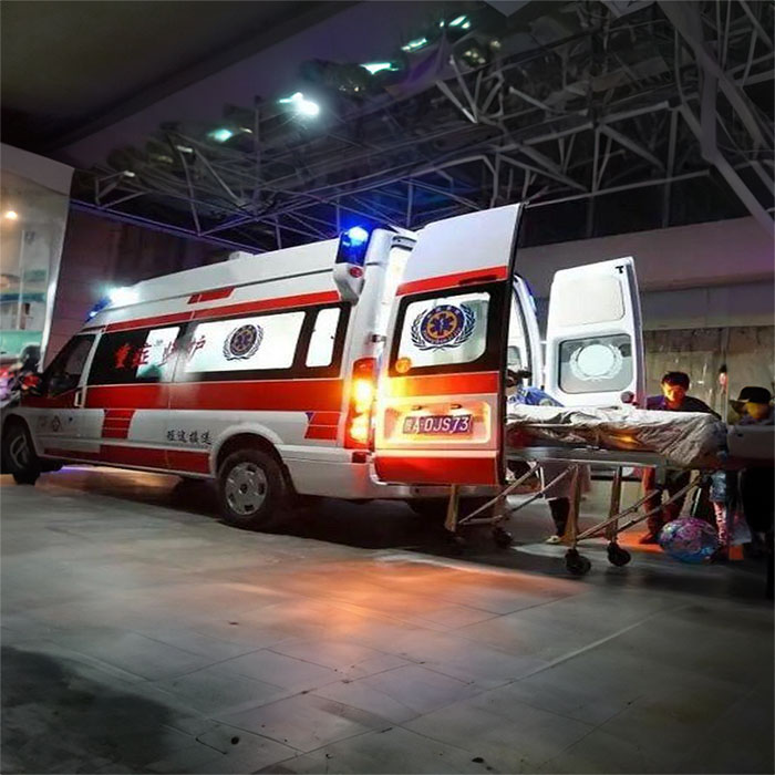 河南省中牟私人救护车出租到南阳市中心医院 救护车出租价格大概多少钱一公里
