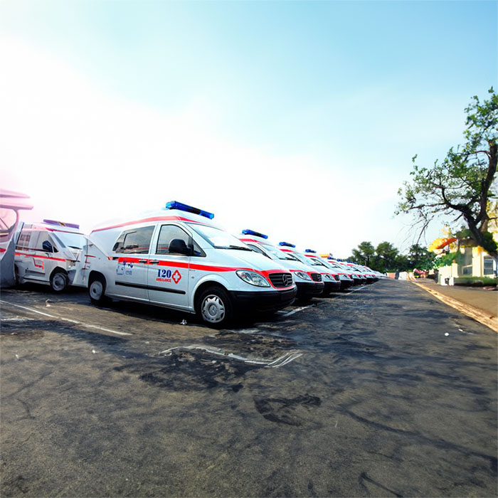 河南新密市跨省救护车转运到许昌市襄城县救护车转院收费
