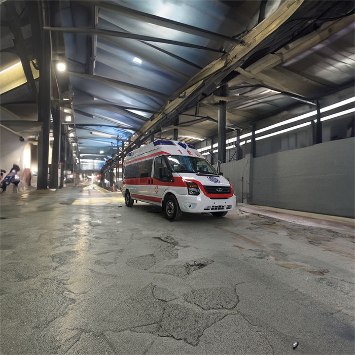 河南省高新区长途救护车护送到平顶山市各种救护车价格