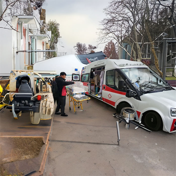 河南金水租用私人救护车护送到河南新乡医学院第二附属医院 救护车出租一般多少钱租用