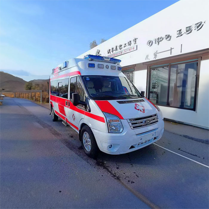 河南省郑州金水救护车出租公司租赁到平顶山市救护车包车多少钱