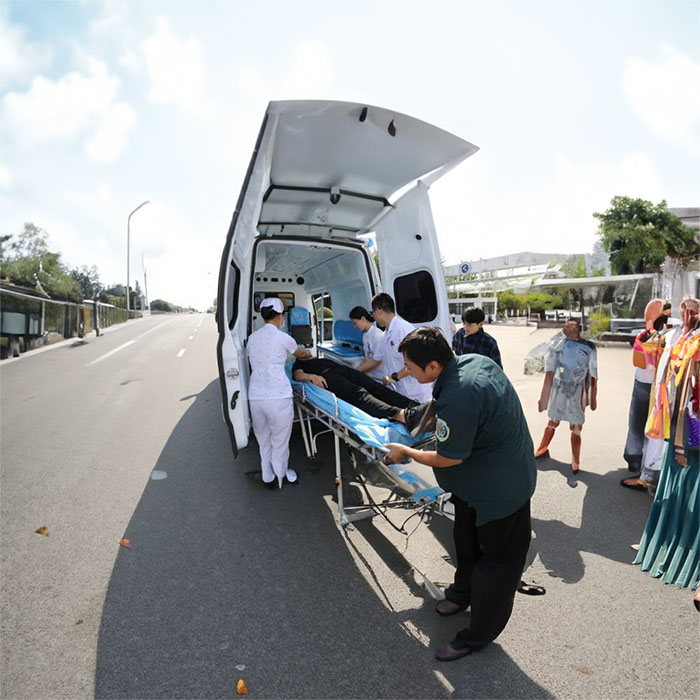 2023年河南郑州航空港出院回老家到洛阳市救护车出租转运电话