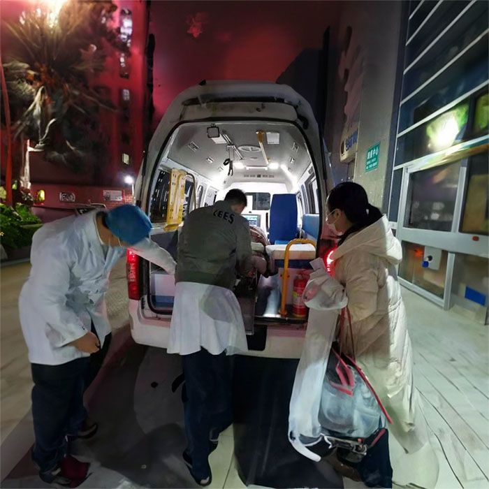 河南省郑州荥阳救护车出租中心转运到焦作市沁阳市转运车救护车-救护车出租