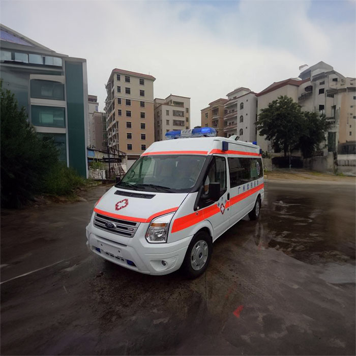 河南省金水长途救护车出租到信阳市罗山县救护车要多少费用
