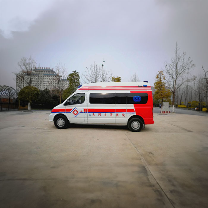 河南省管城回族区长途救护车出租护送到许昌市襄城县120救护车出租