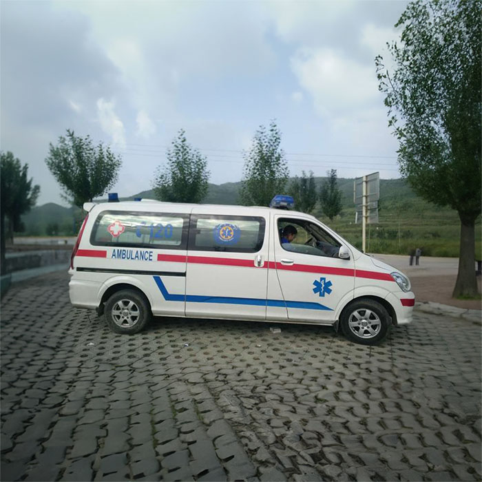 郑州管城回族区120私人救护车租赁到河南漯河市人民医院 医院救护车叫一次多少钱 出租