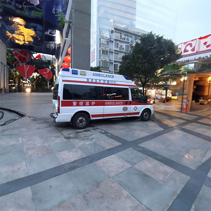 河南省新郑出租急救车护送到河南郑州同济医院 出租转院救护车多少钱