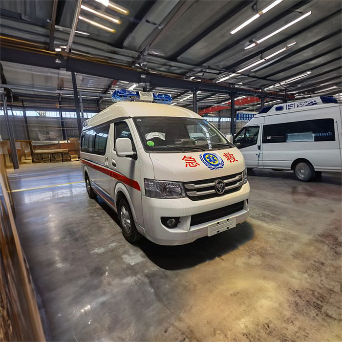 郑州市二七区长途救护车护送到鹤壁市山城区长途救护车租赁救护车