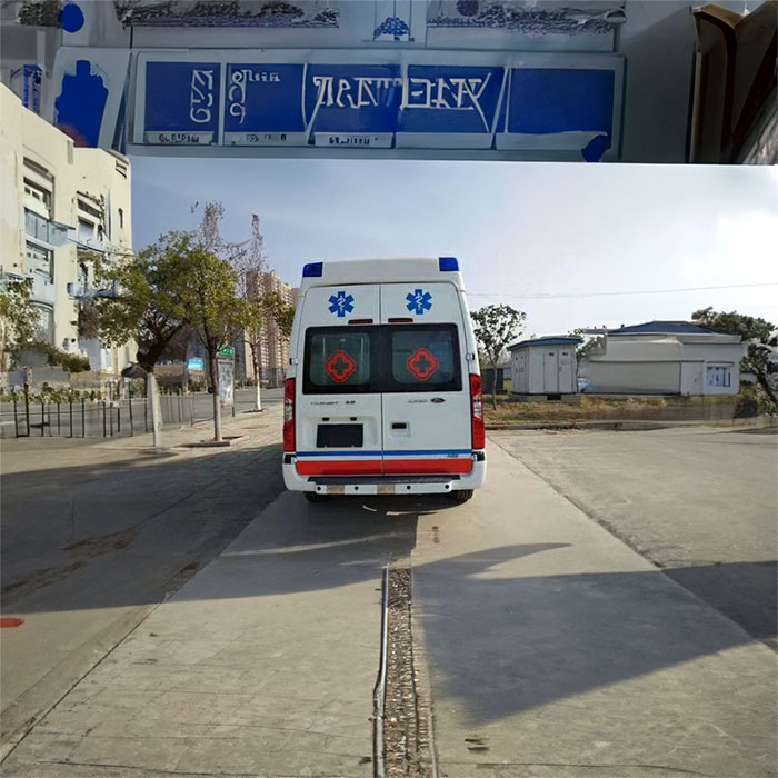 河南郑州市新密预约私人救护车转运到河南省安阳市中心医院 120救护车出租费用是多少