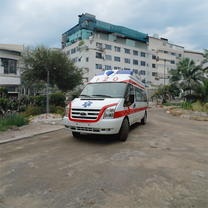 中牟跨省救护车护送到鹤壁市淇滨区出租救护车租