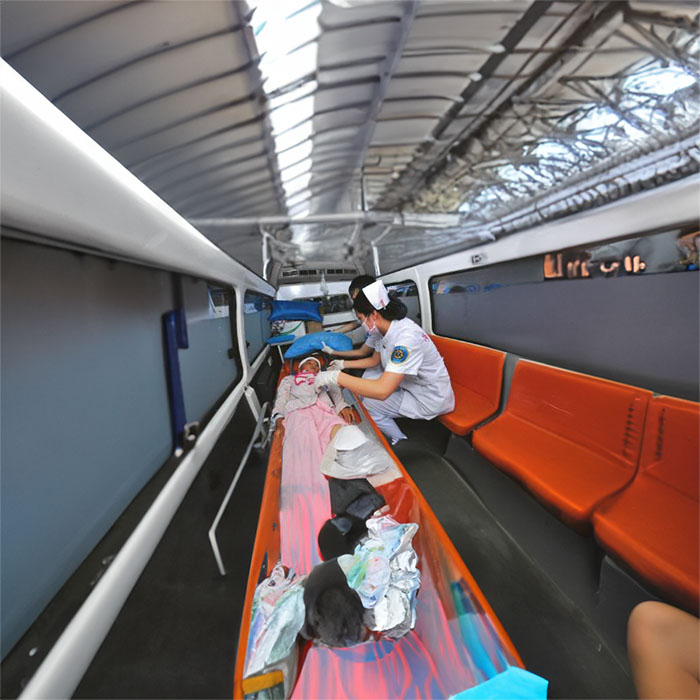 郑州市新密租私人急救车到洛阳医学高等专科学校附属医院 哪里有120救护车出租公司