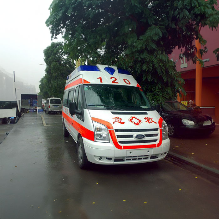 河南郑州荥阳私人救护车租赁到洛阳市第二人民医院 私人120救护车出租多少钱