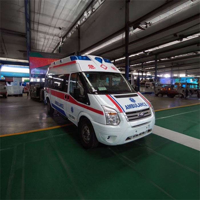 中牟私人救护车护送到焦作市山阳区市出租救护车