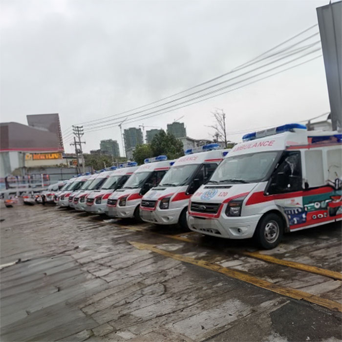 河南荥阳救护车出租服务到驻马店市平舆县长途救护车