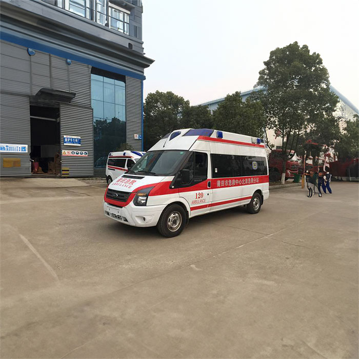 郑州管城租赁私人救护车转运到河南省开封155医院 私人救护车出租一般多少钱