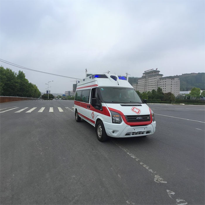 郑州市二七区正规救护车出租转运到驻马店市确山县救护车出租
