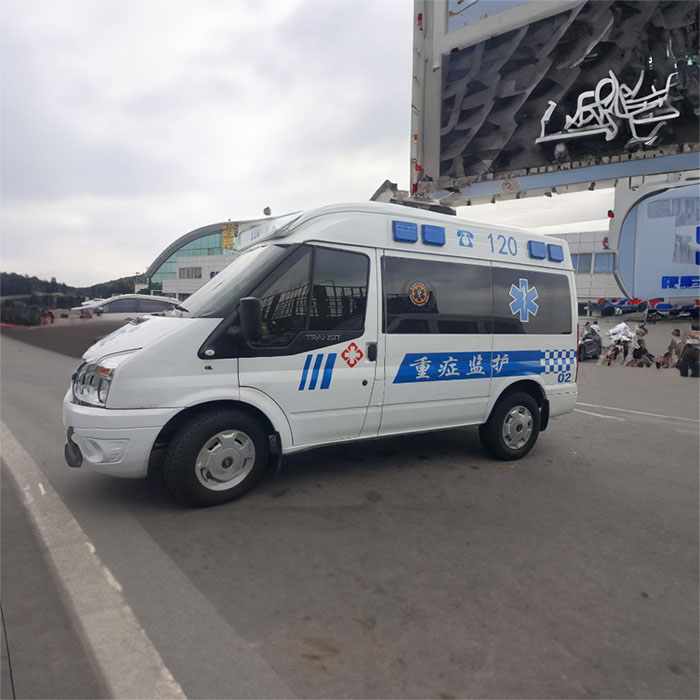 2023年河南郑州中原病重回老家到周口市鹿邑县救护车咨询电话