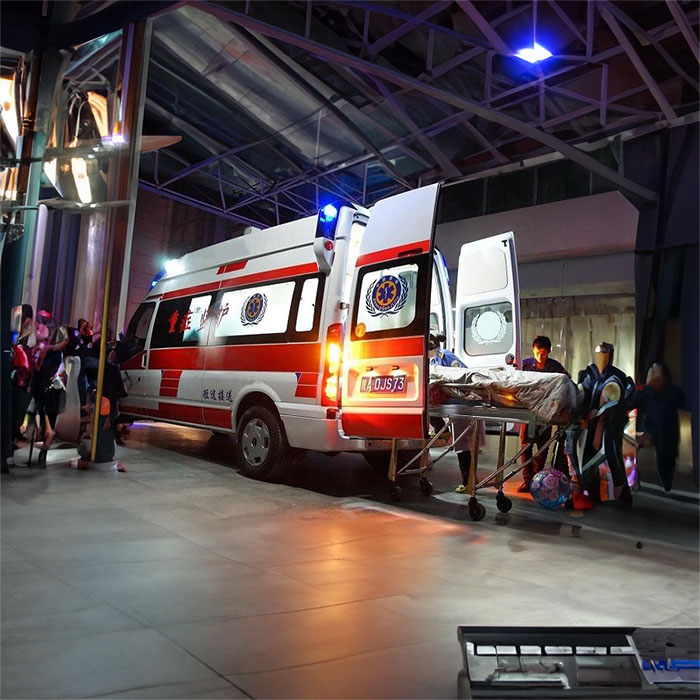 河南郑州巩义跨省救护车出租到洛阳市汝阳县救护车出租转运