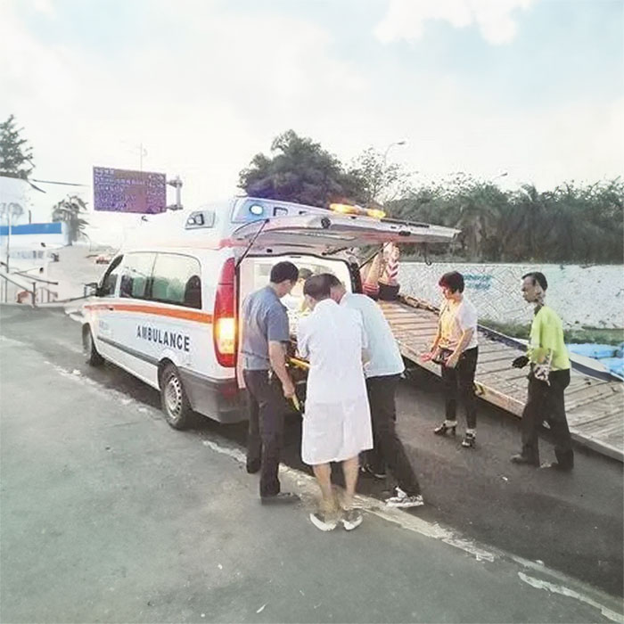 郑州市中牟县哪里有救护车租赁出租到驻马店市平舆县救护车租赁