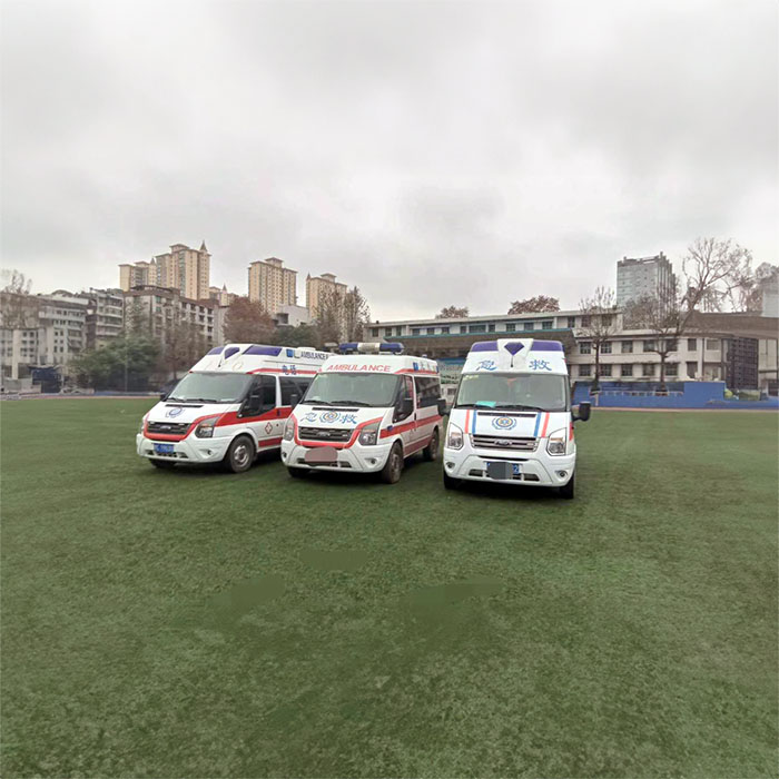 高新区120救护车转运到商丘市虞城县救护车租赁