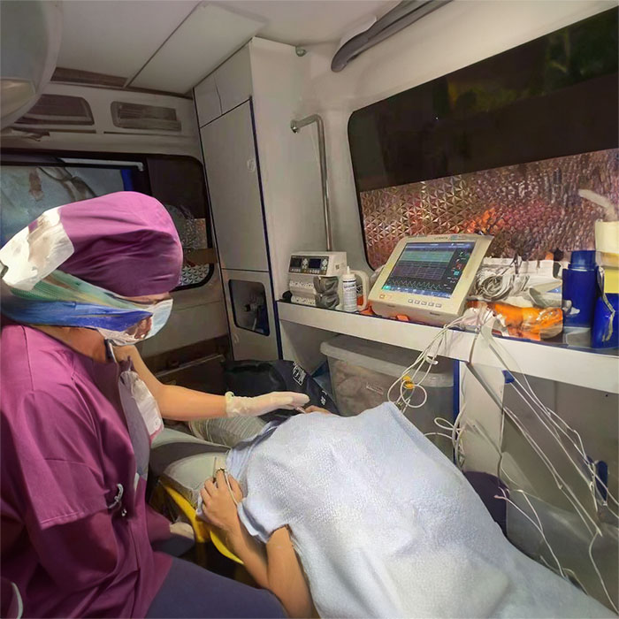 2023年郑州登封市康复回老家到濮阳市华龙区救护车电话120