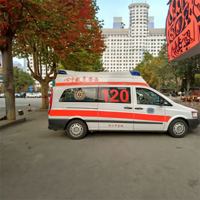 郑州管城租救护车到河南省中医院 出租救护车一般多少钱