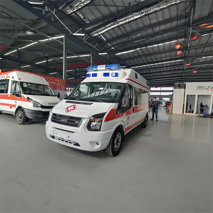 郑州市新郑长途救护车出租出租到周口市市辖区救护车转运