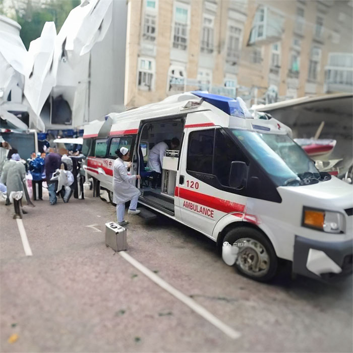 河南郑州经开区正规救护车到信阳市息县救护车出租租赁