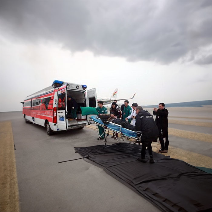 中原区救护车出租到河南省安阳地区人民医院 私人救护车出租一般多少钱