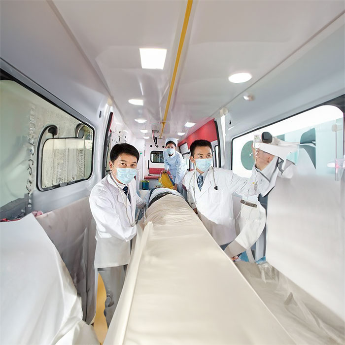 郑州市金水租用私人救护车护送到安阳市中心医院 救护车如何收费 出租公司