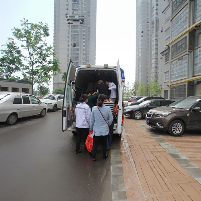 河南郑州市中原长途救护车出租转院到洛阳市市辖区医院救护车电话号码