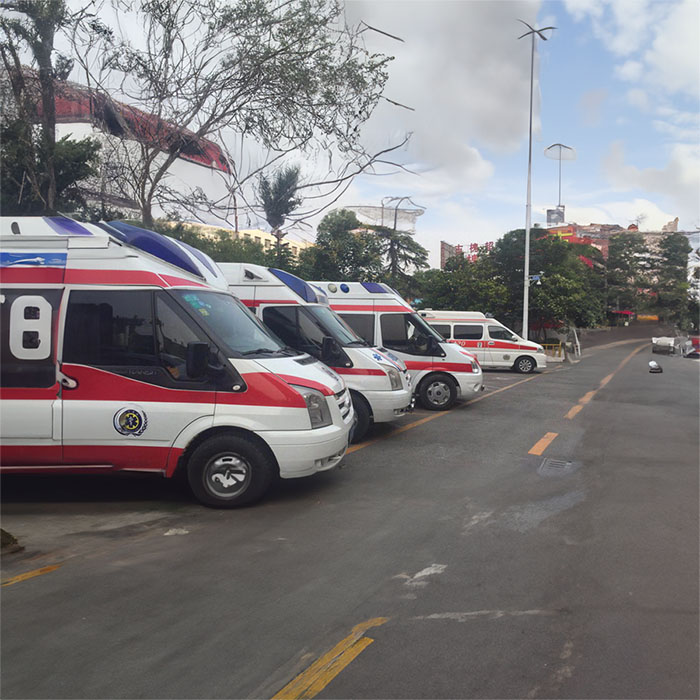 郑州市经开区私人救护车出租到河南省精神病医院 哪里出租救护车