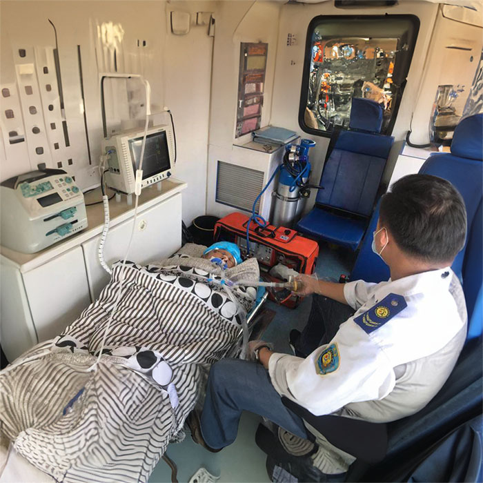 上街医院救护车出租到焦作市中站区救护车跨省转运价格-救护车出租