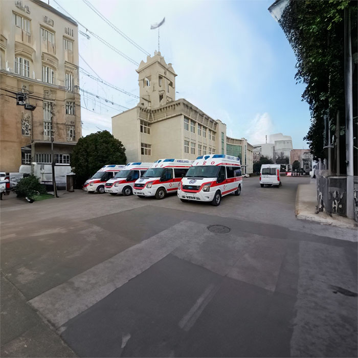 管城私人救护车出租到河南周口市中心医院 救护车出租哪个公司好