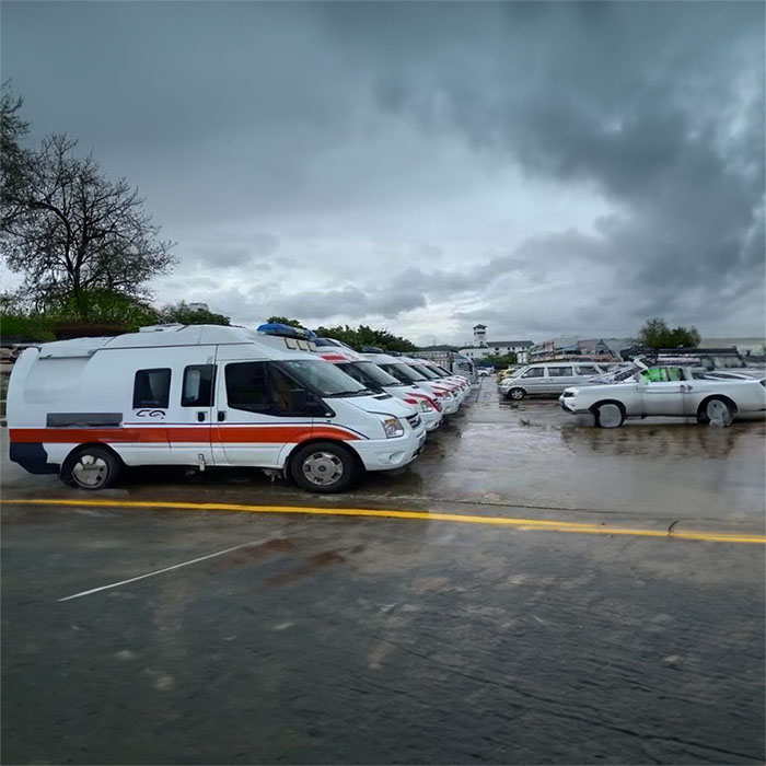 管城长途救护车护送到漯河市郾城区社会转运救护车-救护车出租