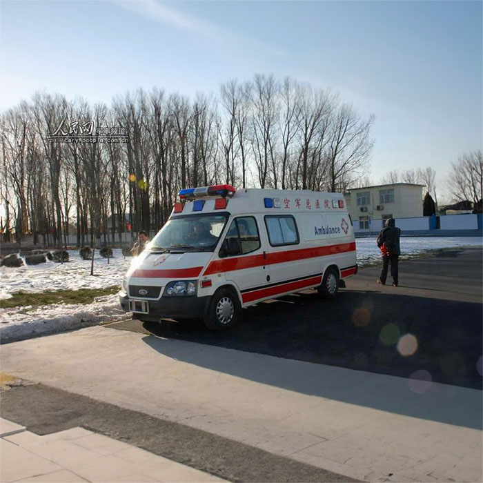 河南郑州高新区救护车出租到中国第四六Ｏ医院 救护车出租一次多少钱