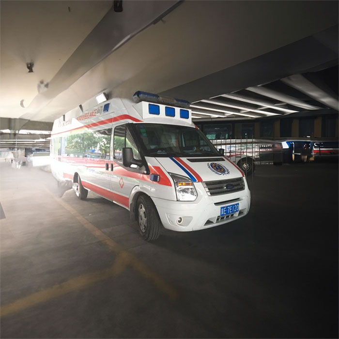 郑州中牟县租赁私人救护车转运到南阳市中心医院 救护车出租一般多少钱租用