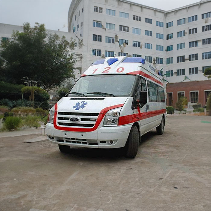 河南郑州航空港租赁私家救护车到河南省河南科技大学附属医院 哪里120救护车出租