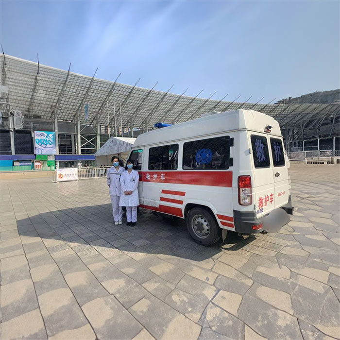 中原租赁私家救护车到河南濮阳市油田总医院 出租一趟救护车多少钱