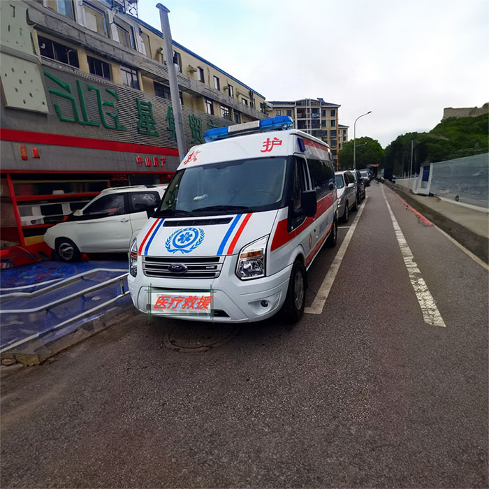 郑州市高新区120救护车护送到开封市尉氏县救护车长途转运出租